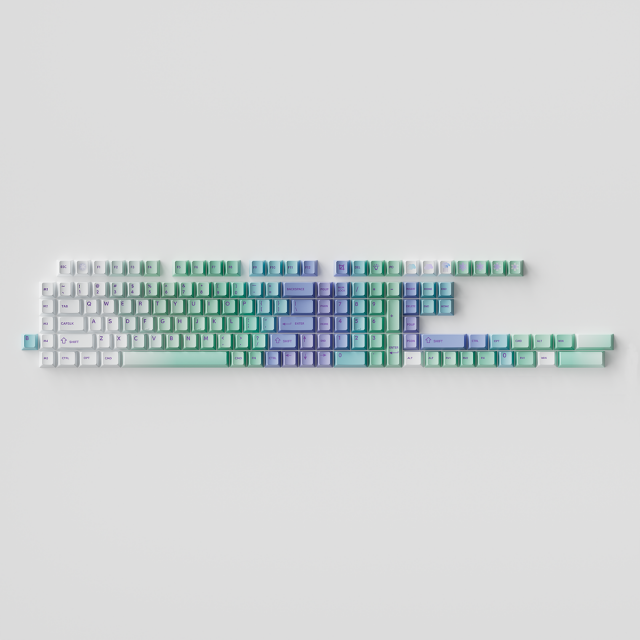 Keychron Cherry Profile Dye-Sub PBT Full Keycap Set - Cloud and Snow 