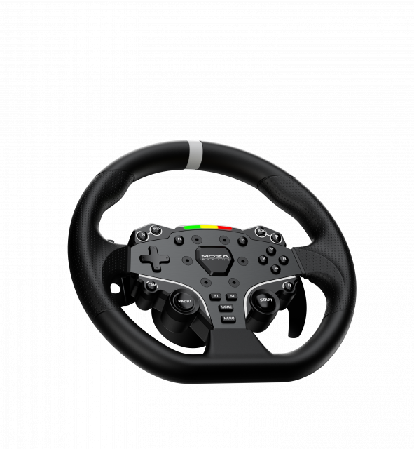 Wheel MOZA R3 Bundle R3 Base + ES Wheel + SR-P Lite Double + R3 Table Clamp for PC 