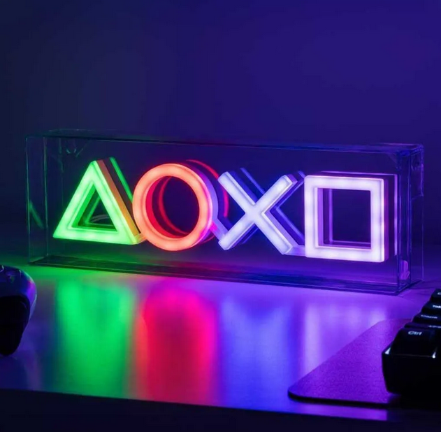 Paladone: Playstation - LED Neon Light, PP12716PS 