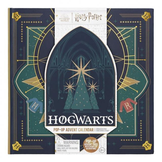 Календар Paladone: Harry Potter - Hogwarts Pop-Up Advent Calendar, PP13876HP 