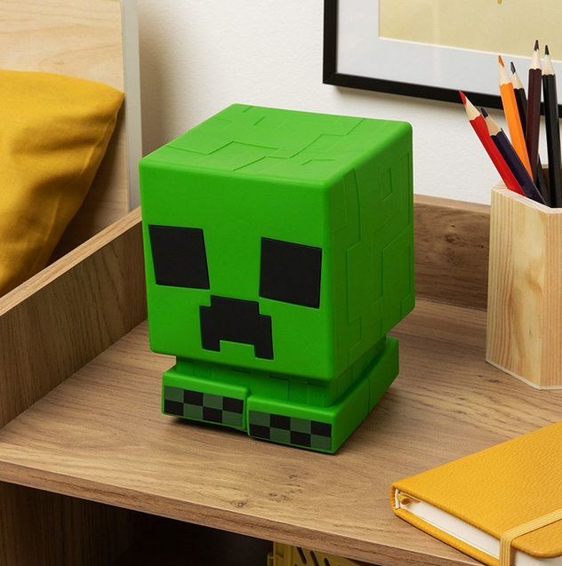 Paladone: Minecraft - Creeper SquishyGlo Silicone Light Rechargeable, PP14710MCF 