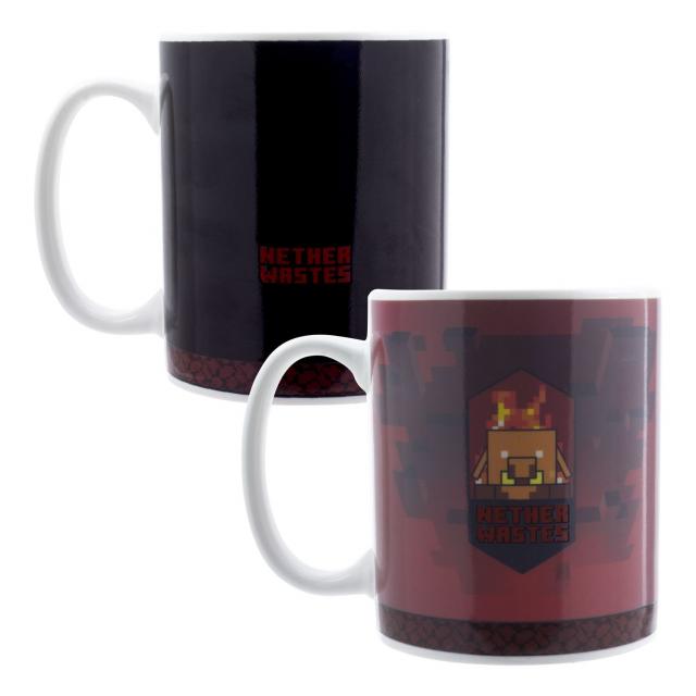 Чаша с термо ефект Paladone Minecraft Nether Heat Change Mug, PP10590MCF 