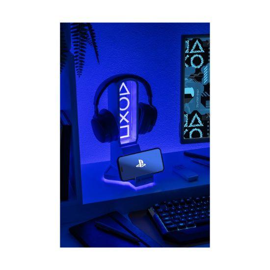 Paladone: Playstation - Desk Headphone Stand With Light 