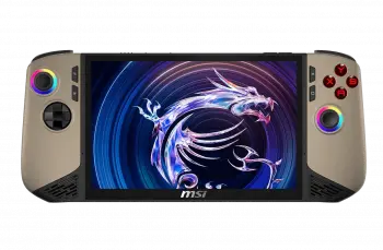 Игрова конзола MSI Claw 8 AI+ A2VM-066GR - 8" IPS FHD+(1920x1200) 120Hz VRR, Intel Core Ultra 7 258V, 32GB LPDDR5x, 1TB SSD, Win 11 Home - Sandstorm