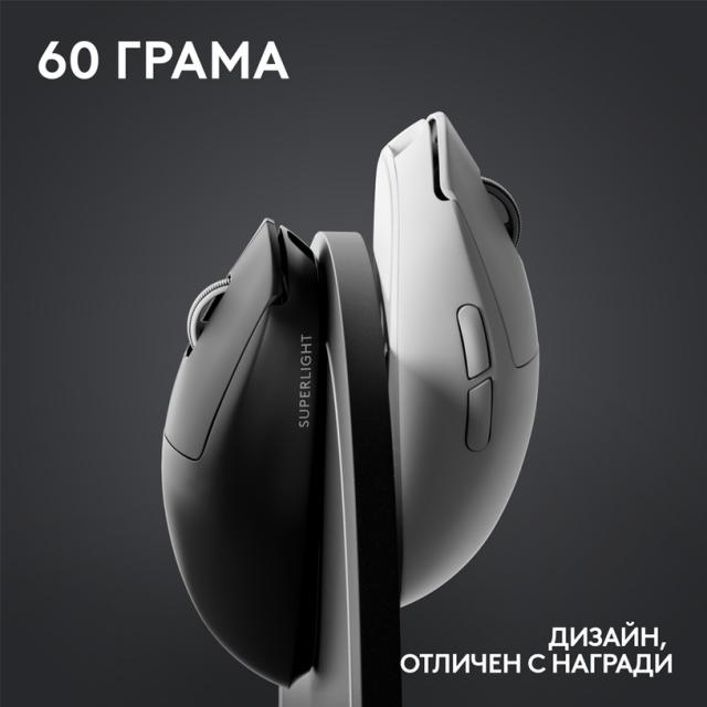 Геймърска мишка Logitech G Pro X Superlight 2 Wireless - 910-006631 