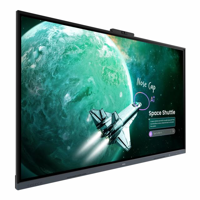 Интерактивен дисплей BenQ RE8605AC, 86", вградена 4K камера, WiFI6, 2x30W 