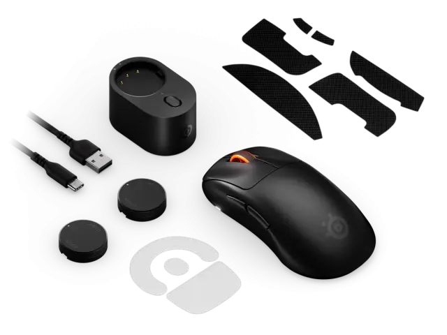 Безжична геймърска мишка SteelSeries Rival Pro - Черна 