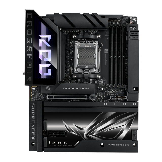 Дънна платка ASUS ROG CROSSHAIR X870E-E HERO BTF WIFI AM5 DDR5 