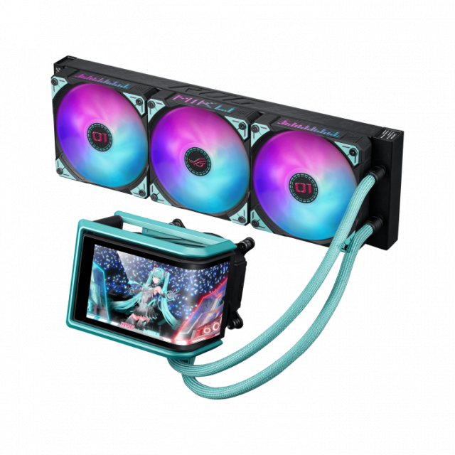 Охладител за процесор ASUS ROG RYUO IV 360 ARGB Hatsune Miku Edition 