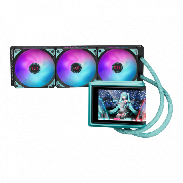 Охладител за процесор ASUS ROG RYUO IV 360 ARGB Hatsune Miku Edition 