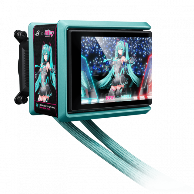Охладител за процесор ASUS ROG RYUO IV 360 ARGB Hatsune Miku Edition 