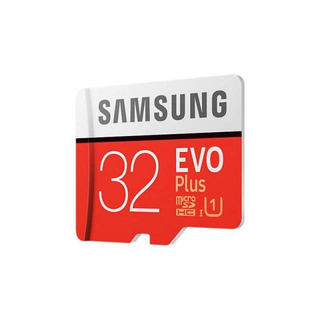 Memory card Samsung MicroSD EVO Plus 32GB, Class 10, Adapter 