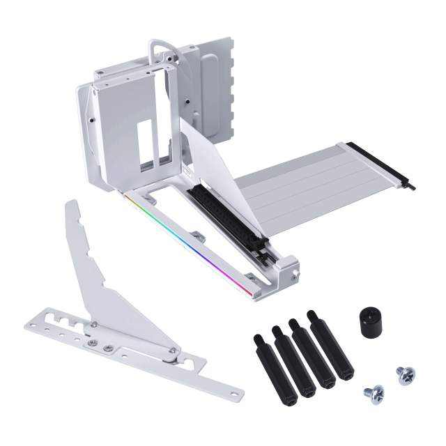 Lian LI Vertical GPU Mounting Kit - 4 Slots Vertical GPU Kit v3 - White 