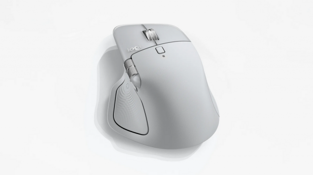 Безжична лазерна мишка LOGITECH MX MASTER 4 Pale Gray 