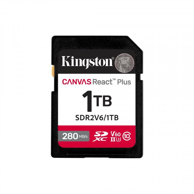 Карта памет Kingston 1TB Canvas React Plus V60 MicroSDXC 