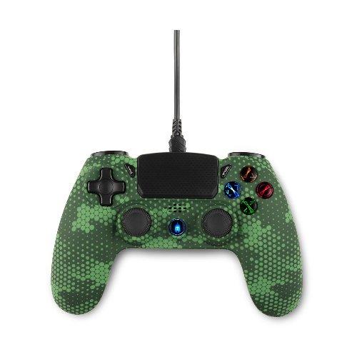 Геймърски контролер Spartan Gear - Hoplite 2 Wired Controller - Super Gamer (Special Edition) PC/PS4 Green 