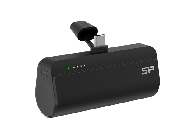 Външна батерия Silicon Power QD50 5000 mAh - Черен 
