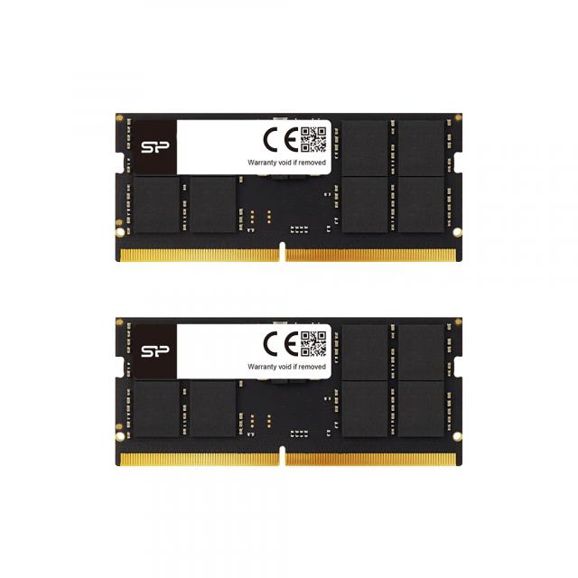 Memory Silicon Power 32GB (2x16GB) SODIMM DDR5 4800MHz CL40 SP032GBSVU480F22 
