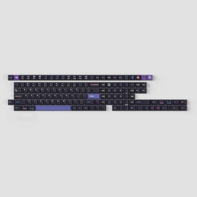Keychron Cherry Profile Dye-Sub PBT Full Set Keycap Set - Cyber Developer 