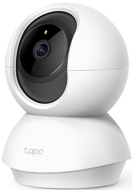 Домашна охранителна WiFi камера TP-Link Tapo C200P2, Pan/Tilt - 2 Броя 