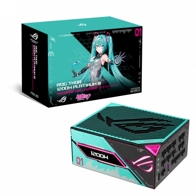 Power Supply ASUS ROG Thor 1200W Platinum III Hatsune Miku Edition 
