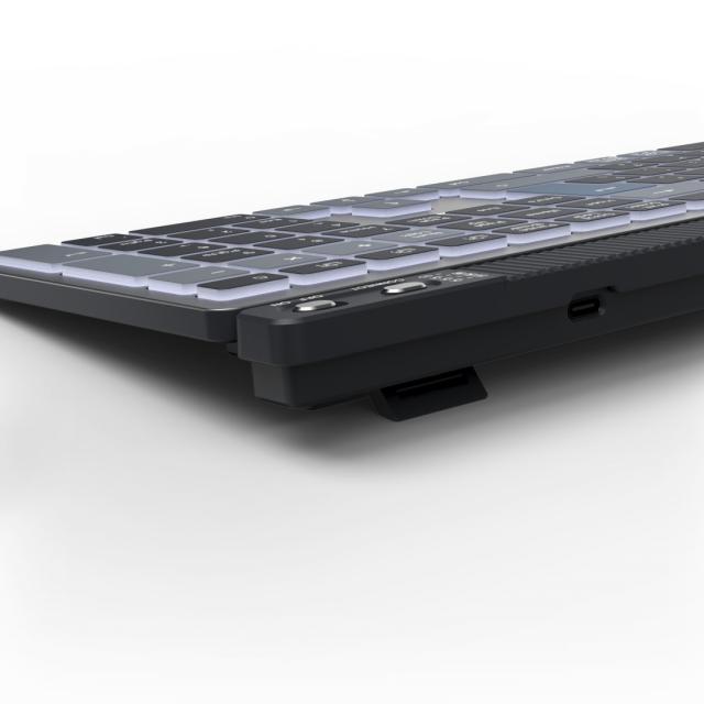 HAMA Wireless Keyboard-Mouse Set "WKM-750", Bluetooth & 2.4Ghz, Cyrillic 