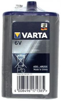 Zinc carbon battery   4R25 /1 pk/   6V 7.5Ah  VARTA