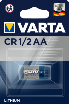 Lithium industrial battery CR-1/2AA  3V  1000mAh  VARTA