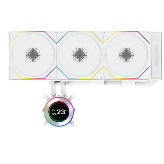 CPU Cooler Lian Li HydroShift II LCD-C 360TL ARGB - White 