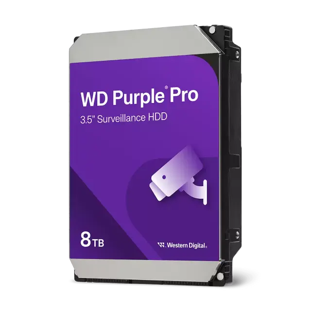 Твърд диск WD Purple Pro 8TB 7200rpm 256MB WD8002PURP 