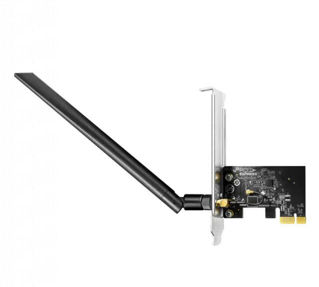 Мрежова карта Cudy WE650, Dual-Band WiFi 5 PCI-e, 433 + 200 Mbps 
