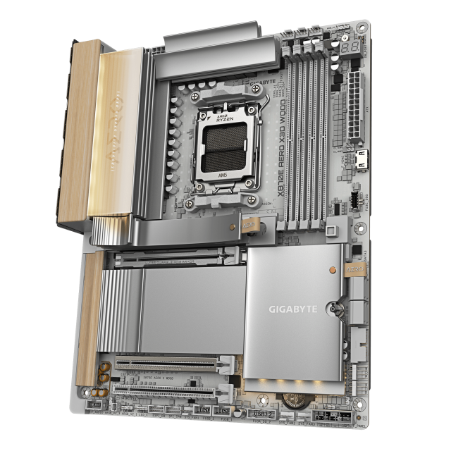 Дънна платка GIGABYTE X870E AERO X3D WOOD WIFI7, Socket AM5 