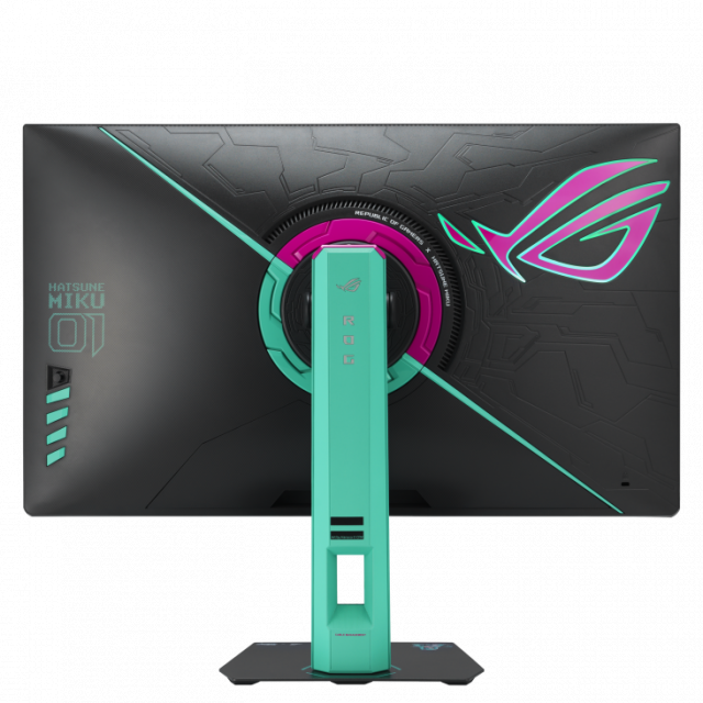 Monitor ASUS ROG Strix XG27ACMEG-G Hatsune Miku Edition - 27" Fast IPS, WQHD(2560x1440), 260 Hz, 1ms, G-Sync Compatible, FreeSync Premium 