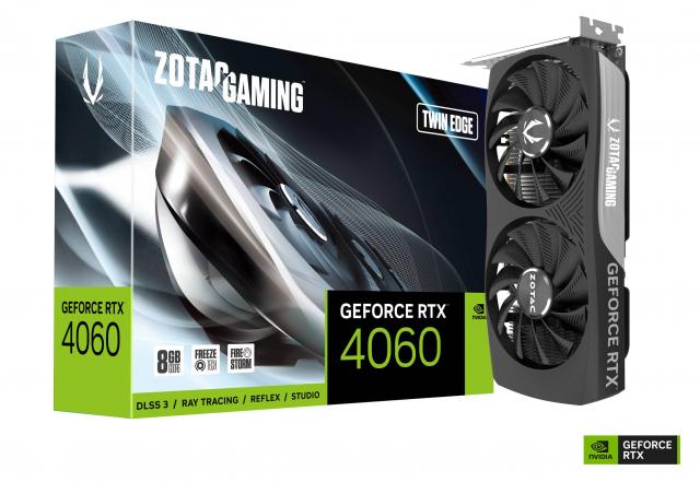 Graphic card ZOTAC GAMING GeForce RTX 4060 Twin Edge 8GB GDDR6 