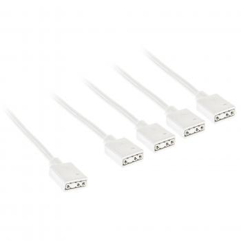 Кабел Kolink ARGB 1-4 Сплитер - 30 cm Бял