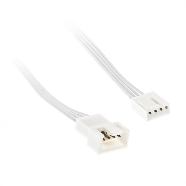 Удължителен кабел Kolink 4-Pin PWM - 60 cm, Бял 