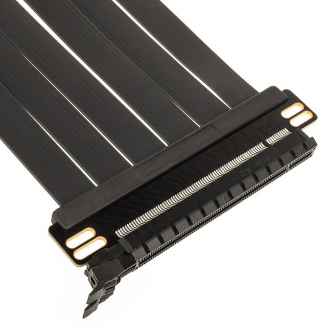 Cablu Kolink PCIe 5.0 Riser Cable, 180°, 300mm, Negru 